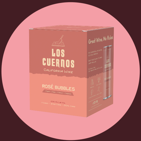 LOS CUERNOS ROSE BUBBLES